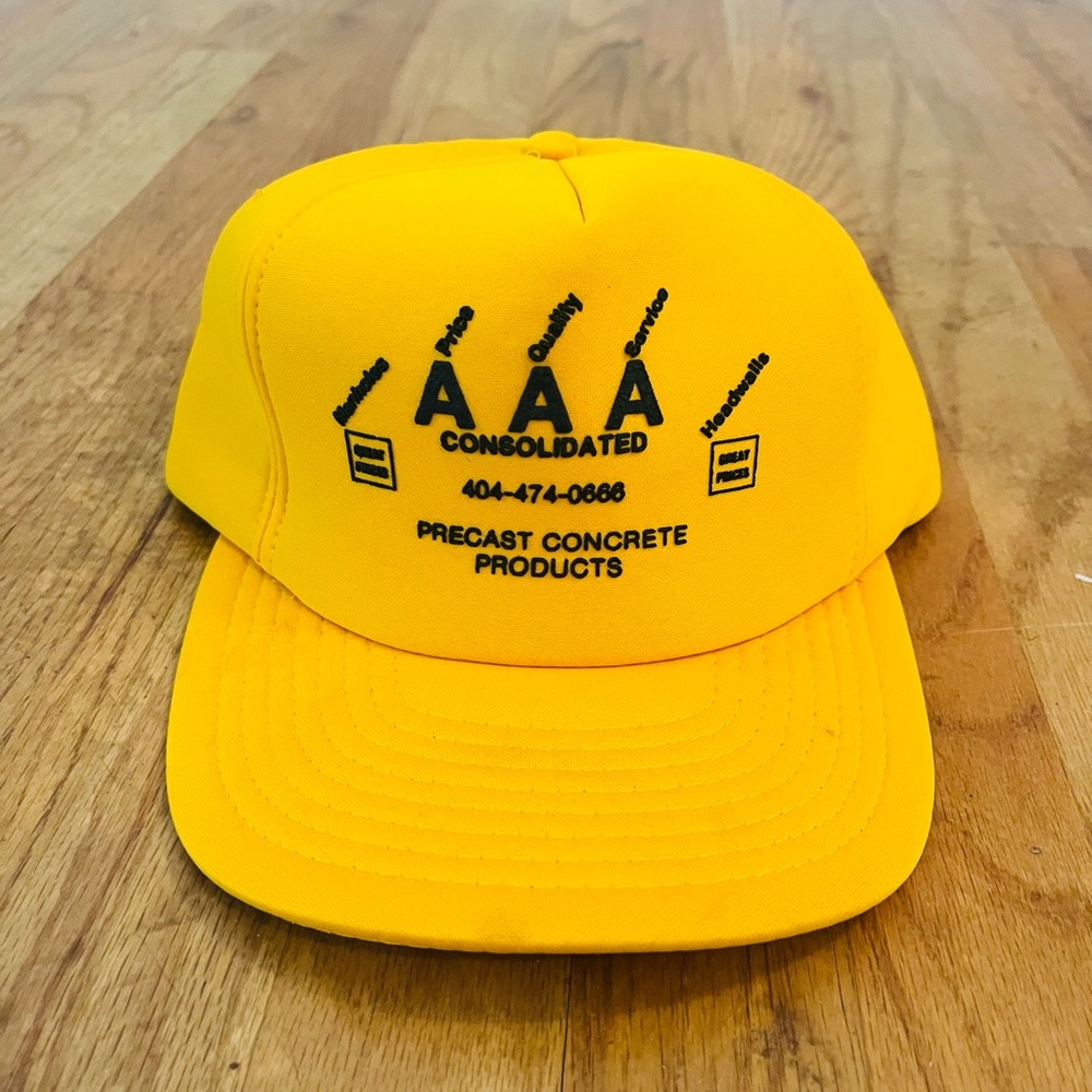 Vintage Precast Concrete Products Hat